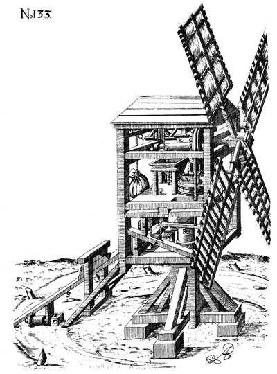 Molino de poste, 1620 de Unbekannt