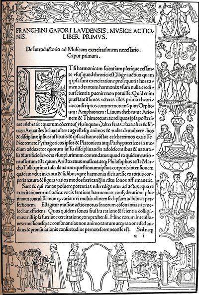 Practica Musicae, 1496, 1917 de Unbekannt