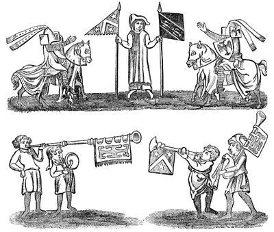 Preparación para un torneo, 1833 de Unbekannt