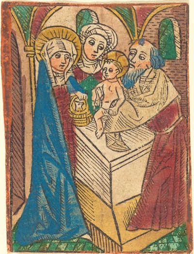 Presentación, c. 1490 de Unbekannt