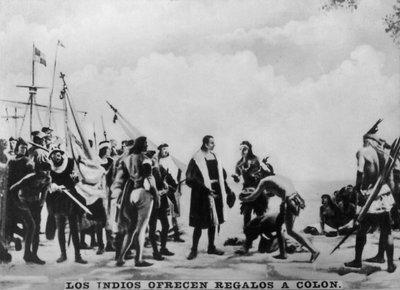 Regalos a Colón, siglo XVI, 1920s de Unbekannt