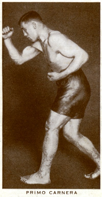 Primo Carnera, boxeador italiano, 1938 de Unbekannt