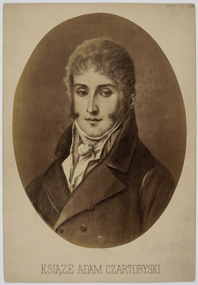 Príncipe Adam Jerzy Czartoryski 1770-1861 de Unbekannt