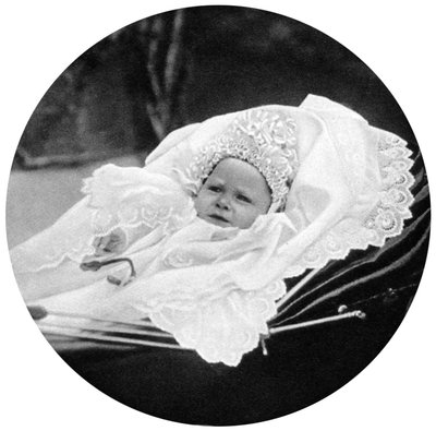 El príncipe Alberto Windsor a la edad de un año, c. 1896 de Unbekannt