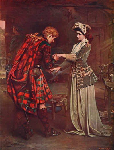 Despedida del Príncipe Carlos a Flora MacDonald de Unbekannt