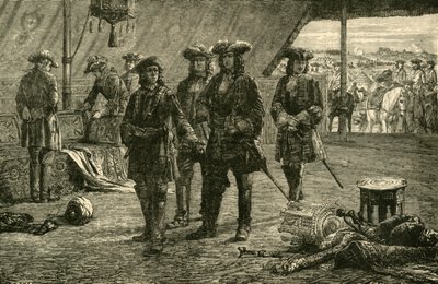El príncipe Eugenio después de la victoria sobre los turcos en Belgrado, 1717, 1890 de Unbekannt