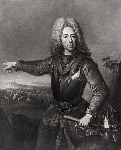 Príncipe Eugenio de Saboya, soldado austriaco nacido en Francia, 1718 1906 de Unbekannt
