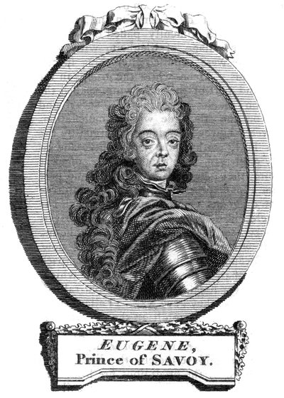 Príncipe Eugenio de Saboya, general en el ejército austríaco de Unbekannt