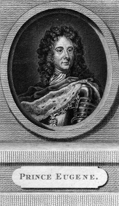 Príncipe Eugenio de Saboya, general en el ejército austríaco de Unbekannt