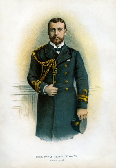 Príncipe Jorge de Gales, Duque de York, 1890-1893 de Unbekannt