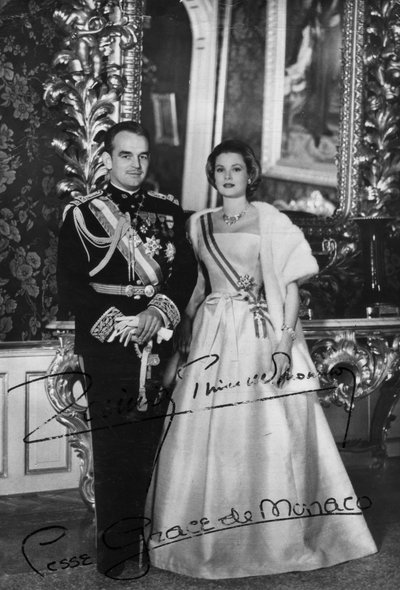 Príncipe Rainiero III y Princesa Grace de Mónaco, siglo XX de Unbekannt