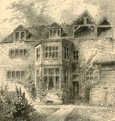Casa del Príncipe Ruperto, en el Barbican, c1872 de Unbekannt
