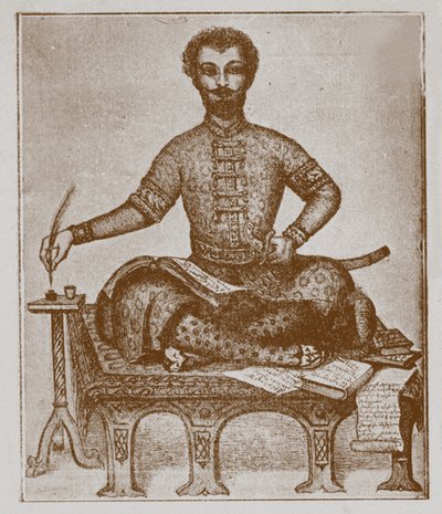 Príncipe Vakhushti de Kartli 1696-1757 de Unbekannt