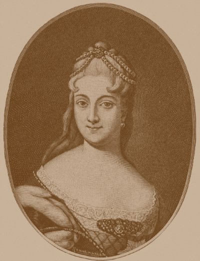 Princesa Ekaterina Alekseyevna Dolgorukova 1712-1747 de Unbekannt