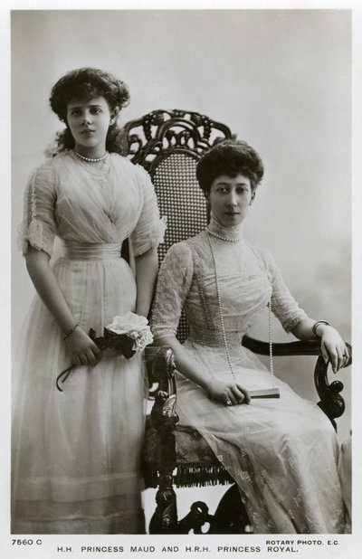 Princesa Maud y la Princesa Real, c1907-c1910 de Unbekannt
