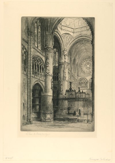 Impresión, Catedral de Burgos de Unbekannt