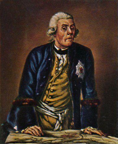 Prinz Heinrich von Preußen 1726-1602. - Pintura de Menzel, 1934 de Unbekannt