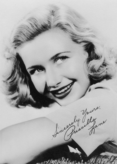 Priscilla Lane 1915-1995, actriz y cantante estadounidense, c1930s de Unbekannt