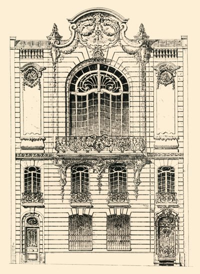 Casa privada en París, 1903 de Unbekannt
