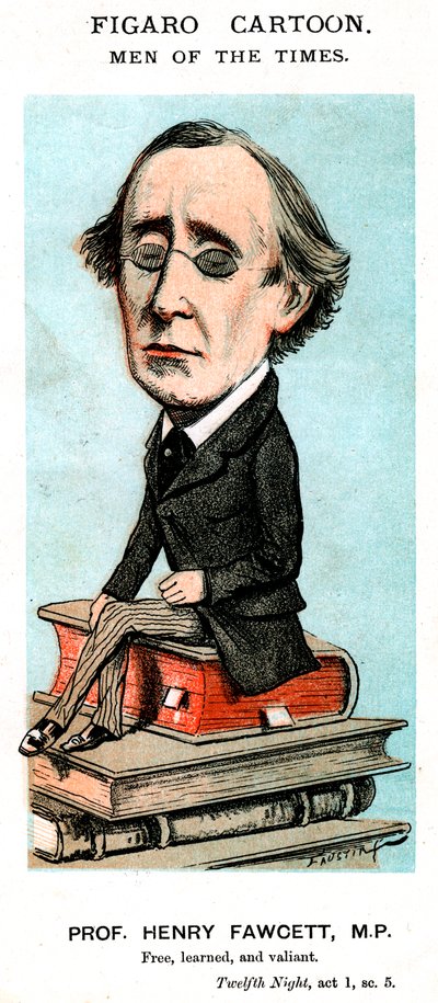 Prof. Henry Fawcett, MP, siglo XIX de Unbekannt