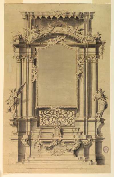 Proyecto para un altar de Unbekannt