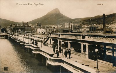 Muelle de paseo, Ciudad del Cabo, c1900 de Unbekannt