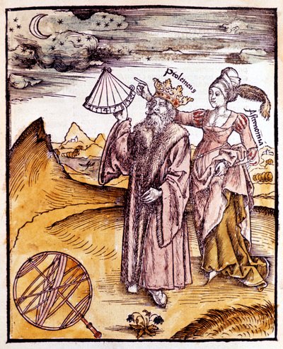 Ptolomeo, astrónomo y geógrafo griego alejandrino, 1508 de Unbekannt