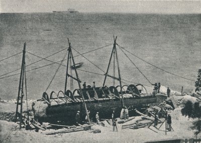 Colocando la carcasa, 1877, 1910 de Unbekannt