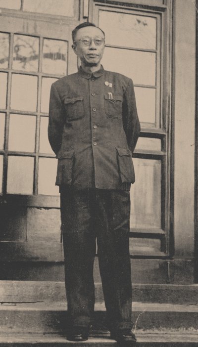 Puyi, el último emperador de China, en sus últimos años de Unbekannt