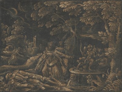 Píramo y Tisbe, ca. 1580 de Unbekannt