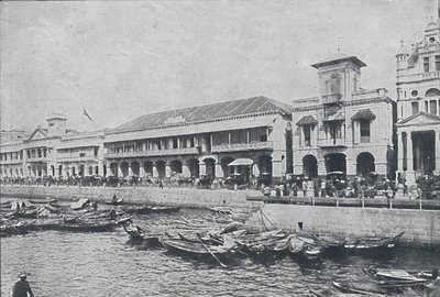 Muelle en Singapur, 1924 de Unbekannt