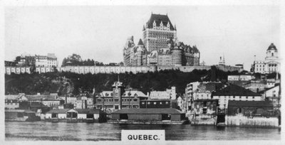 Quebec, Canadá, c1920s de Unbekannt