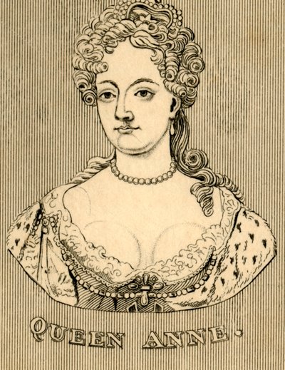 Reina Ana, 1665-1714, 1830 de Unbekannt