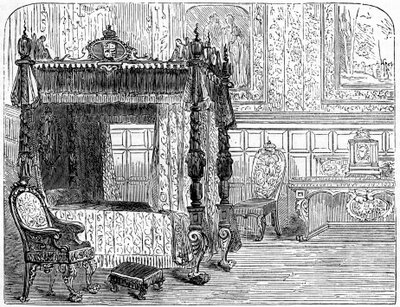 Dormitorio de la Reina Ana 1665-1714, siglo XVIII siglo XIX de Unbekannt