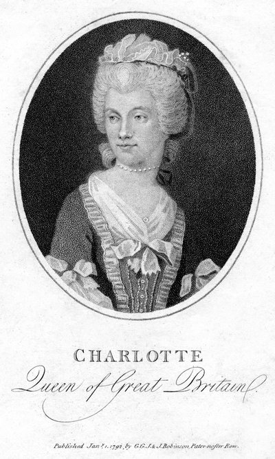 Reina Carlota, reina consorte de Jorge III, 1792 de Unbekannt