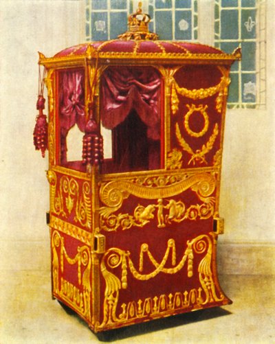Silla de manos de la Reina Carlota, 1938 de Unbekannt