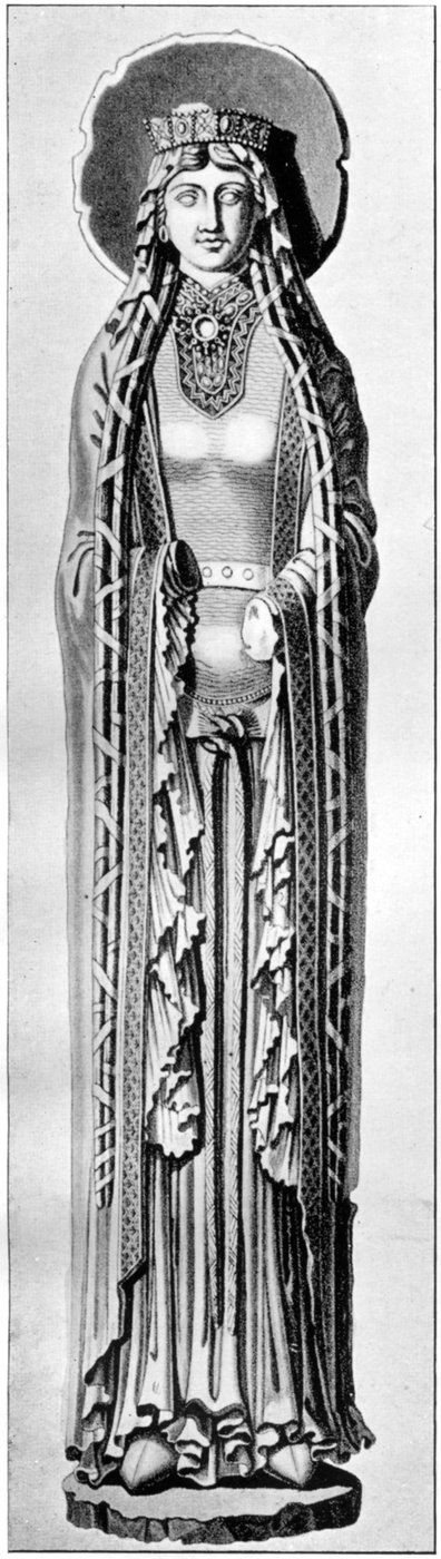 Reina Clotilde, siglo VI, 1910 de Unbekannt