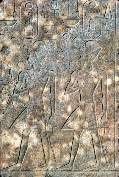 Reina Hatshepsut y su corregente Faraón Thutmosis III, XVIII Dinastía, c. 1503 a.C.-1483 a.C. de Unbekannt