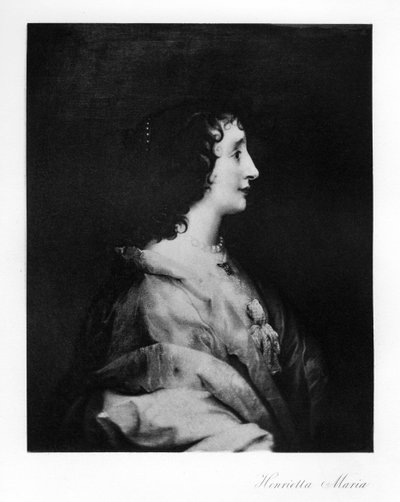 Reina Henrietta Maria, Reina Consorte de Inglaterra, Escocia e Irlanda, 1907 de Unbekannt