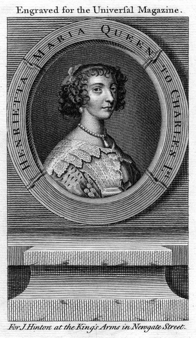 Reina Henrietta Maria, reina consorte de Carlos I de Unbekannt