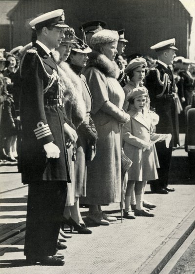 La Reina María parte para visitar Canadá, 1939, 1951 de Unbekannt