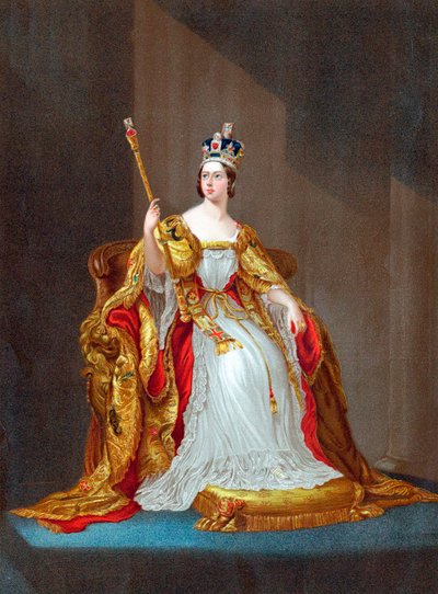 Reina Victoria 1819-1901, 1838 de Unbekannt
