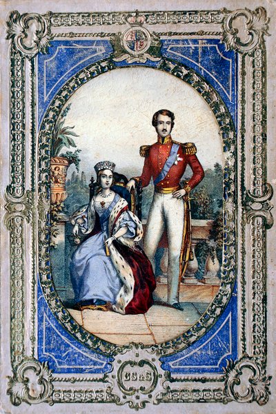 Reina Victoria y el Príncipe Alberto, c. 1840s de Unbekannt