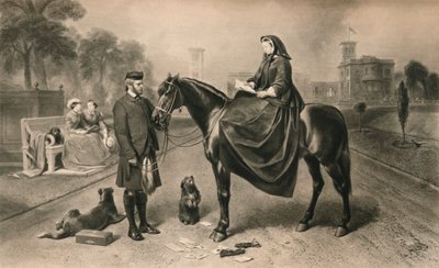 La Reina Victoria en Osborne House, 1865 1906 de Unbekannt