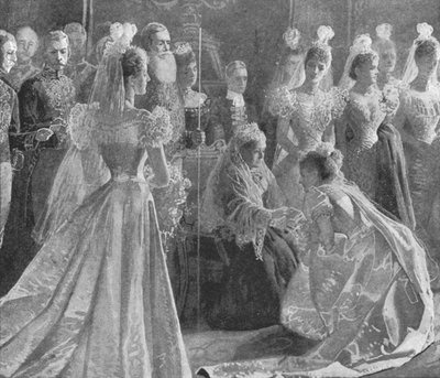 Jubileo de Diamante de la Reina Victoria: Salón de Buckingham Palace, 11 de mayo de 1897, 1901 de Unbekannt