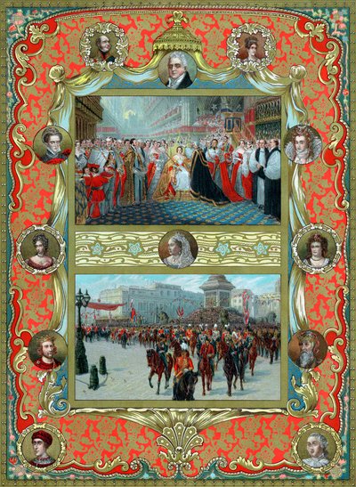 Coronación de la Reina Victoria y Jubileo de Oro de Unbekannt
