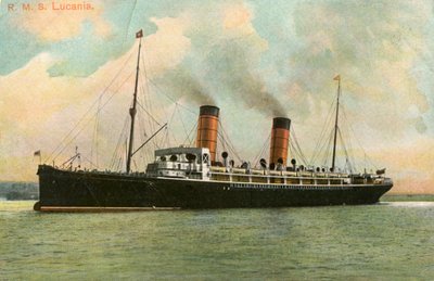 RMS Lucania, c1905 de Unbekannt