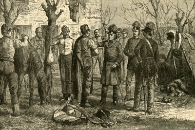 Radetsky después de la victoria en Novara 1849, 1890 de Unbekannt