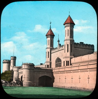 Estación de tren, Lahore, India, finales del siglo XIX o principios del siglo XX de Unbekannt