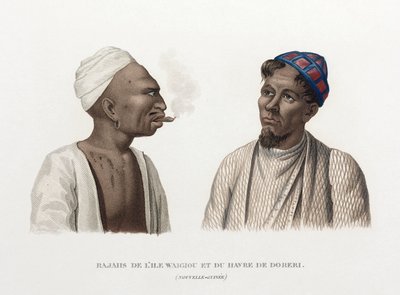 Rajás de Waigiou y Doreri de Unbekannt